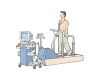 トレッドミルのイラスト
